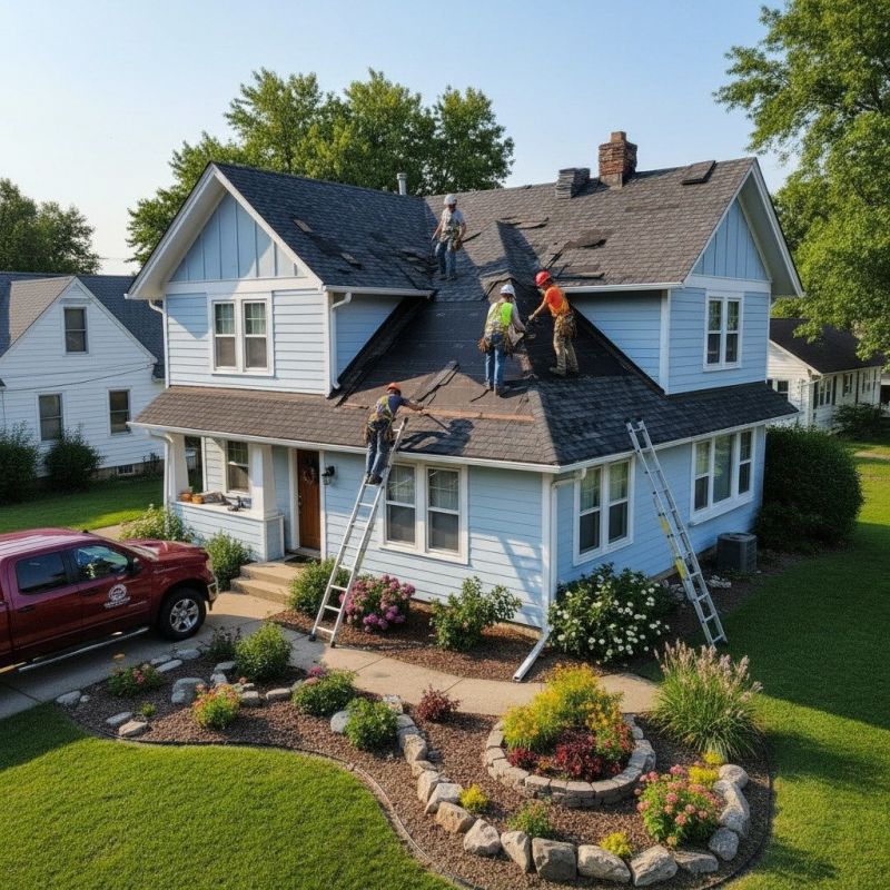 Slate Shingles Repair detail